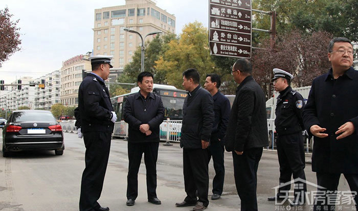 刘文玺督查调研秦州区城市建设项目